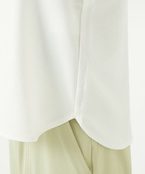 Maison de CINQ / メゾン ドゥ サンク タンクトップ | [日本製/多機能素材]カットジョーゼットタンクトップ | 詳細8