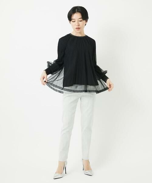 Maison de CINQ / メゾン ドゥ サンク その他パンツ | ストレッチスリムホワイトデニムパンツ | 詳細11