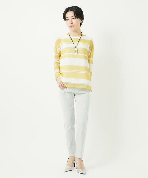 Maison de CINQ / メゾン ドゥ サンク その他パンツ | ストレッチスリムホワイトデニムパンツ | 詳細15