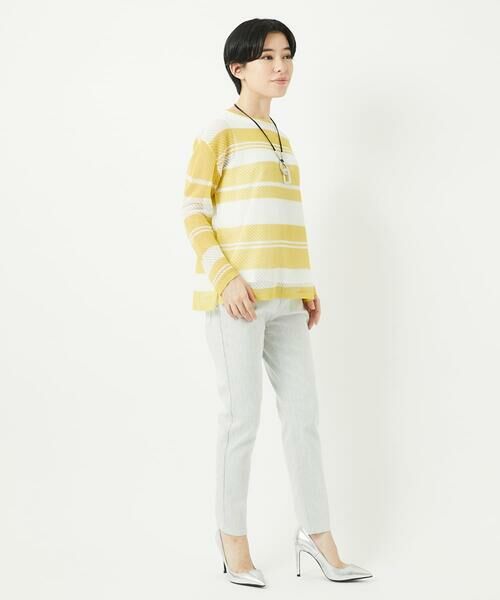 Maison de CINQ / メゾン ドゥ サンク その他パンツ | ストレッチスリムホワイトデニムパンツ | 詳細16