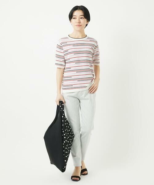 Maison de CINQ / メゾン ドゥ サンク その他パンツ | ストレッチスリムホワイトデニムパンツ | 詳細19