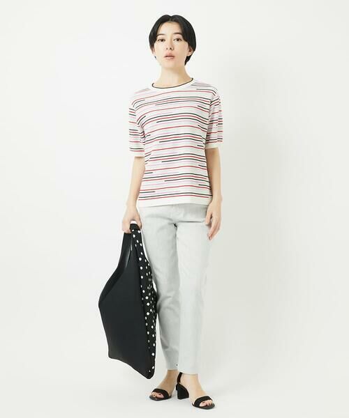 Maison de CINQ / メゾン ドゥ サンク その他パンツ | ストレッチスリムホワイトデニムパンツ | 詳細20