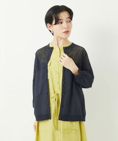 Maison de CINQ / メゾン ドゥ サンク カーディガン・ボレロ | ソフトローン透かし編カーディガン