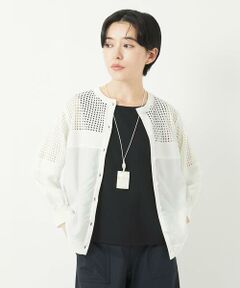 Maison de CINQ / メゾン ドゥ サンク カーディガン・ボレロ | ソフトローン透かし編カーディガン