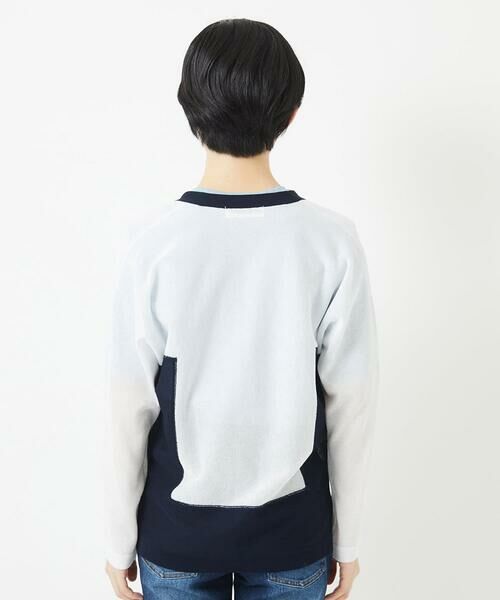 Maison de CINQ / メゾン ドゥ サンク カーディガン・ボレロ | ドルマンスリーブシアーニットカーディガン | 詳細5