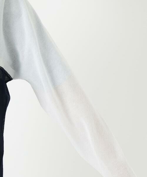 Maison de CINQ / メゾン ドゥ サンク カーディガン・ボレロ | ドルマンスリーブシアーニットカーディガン | 詳細7