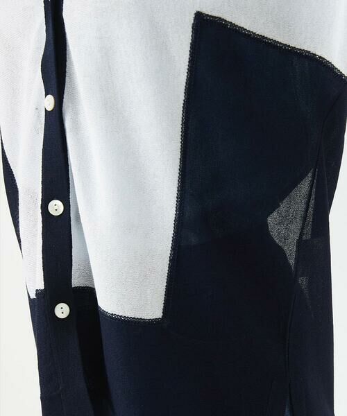 Maison de CINQ / メゾン ドゥ サンク カーディガン・ボレロ | ドルマンスリーブシアーニットカーディガン | 詳細8