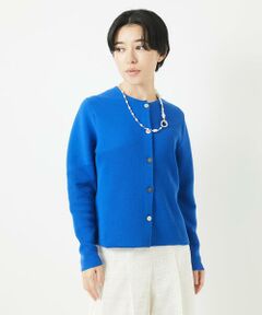 Maison de CINQ / メゾン ドゥ サンク カーディガン・ボレロ | [アンサンブル対応]ガーター編クルーネックカーディガン