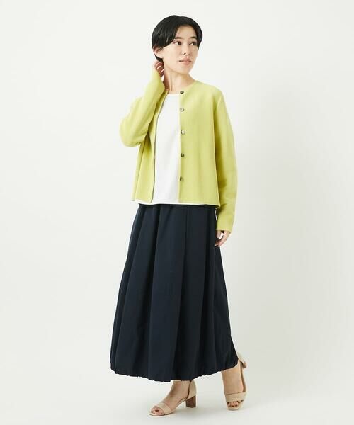 Maison de CINQ / メゾン ドゥ サンク カーディガン・ボレロ | [アンサンブル対応]ガーター編クルーネックカーディガン | 詳細23