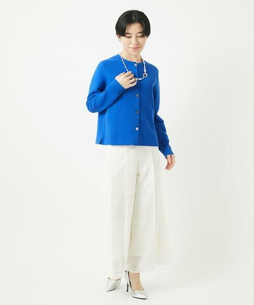 Maison de CINQ / メゾン ドゥ サンク カーディガン・ボレロ | [アンサンブル対応]ガーター編クルーネックカーディガン | 詳細27