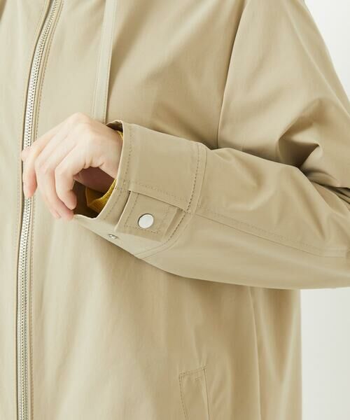 Maison de CINQ / メゾン ドゥ サンク その他アウター | ヘムライン4WAYタフタフードコート | 詳細10