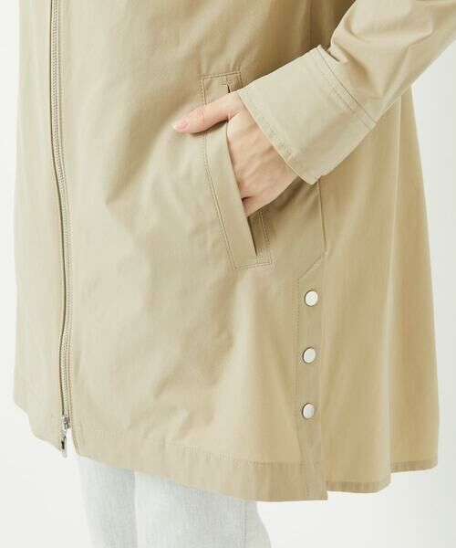 Maison de CINQ / メゾン ドゥ サンク その他アウター | ヘムライン4WAYタフタフードコート | 詳細11