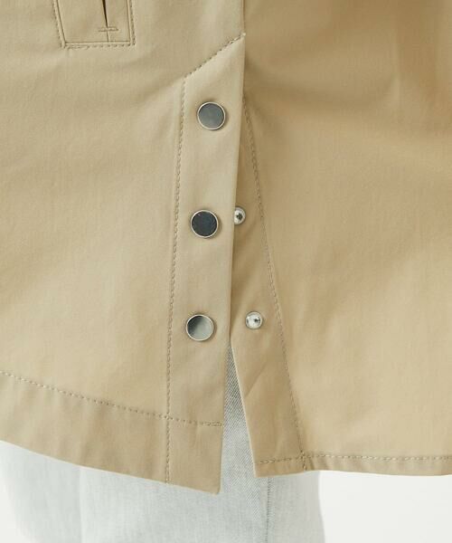 Maison de CINQ / メゾン ドゥ サンク その他アウター | ヘムライン4WAYタフタフードコート | 詳細13