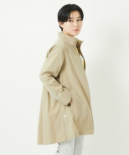 Maison de CINQ / メゾン ドゥ サンク その他アウター | ヘムライン4WAYタフタフードコート | 詳細2