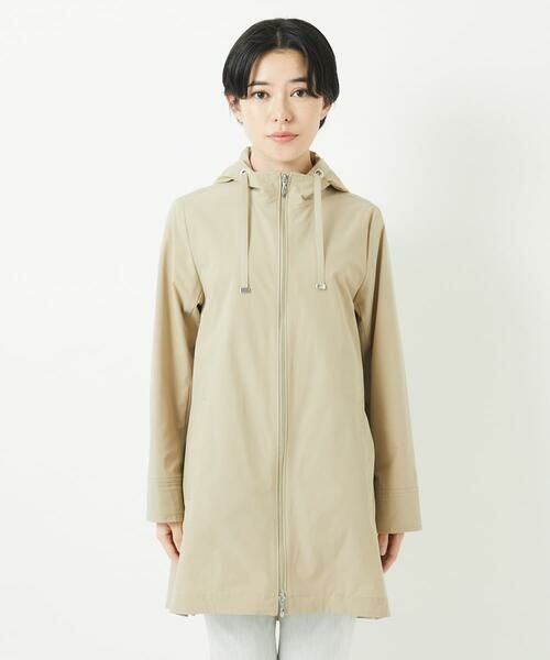 Maison de CINQ / メゾン ドゥ サンク その他アウター | ヘムライン4WAYタフタフードコート | 詳細6