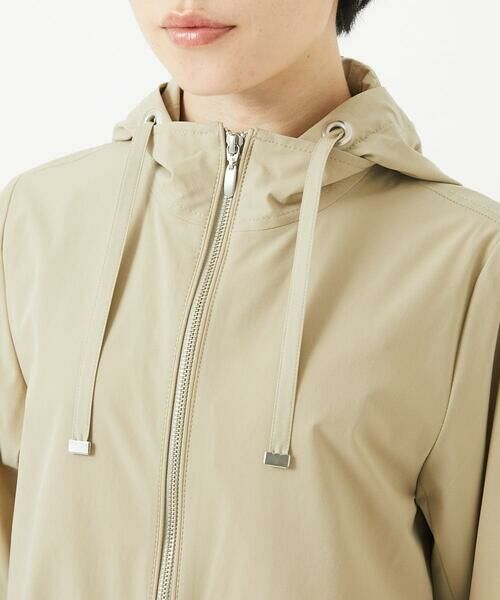 Maison de CINQ / メゾン ドゥ サンク その他アウター | ヘムライン4WAYタフタフードコート | 詳細9
