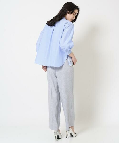 Maison de CINQ / メゾン ドゥ サンク シャツ・ブラウス | カットワーク刺繍ストライプブラウス | 詳細24