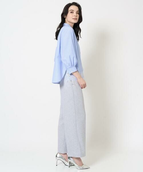 Maison de CINQ / メゾン ドゥ サンク シャツ・ブラウス | カットワーク刺繍ストライプブラウス | 詳細25