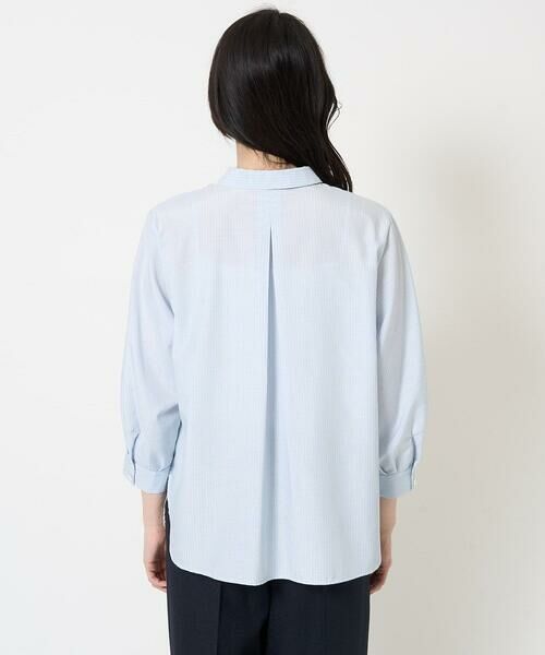 Maison de CINQ / メゾン ドゥ サンク シャツ・ブラウス | カットワーク刺繍ストライプブラウス | 詳細7