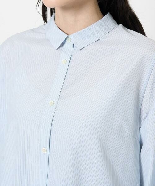 Maison de CINQ / メゾン ドゥ サンク シャツ・ブラウス | カットワーク刺繍ストライプブラウス | 詳細8