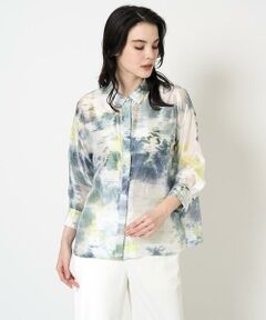 Maison de CINQ / メゾン ドゥ サンク シャツ・ブラウス | [セットアップ対応]カゴ染めブラウス