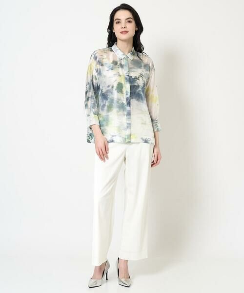 Maison de CINQ / メゾン ドゥ サンク シャツ・ブラウス | [セットアップ対応]カゴ染めブラウス | 詳細11