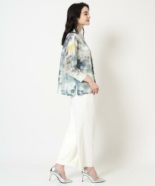 Maison de CINQ / メゾン ドゥ サンク シャツ・ブラウス | [セットアップ対応]カゴ染めブラウス | 詳細13