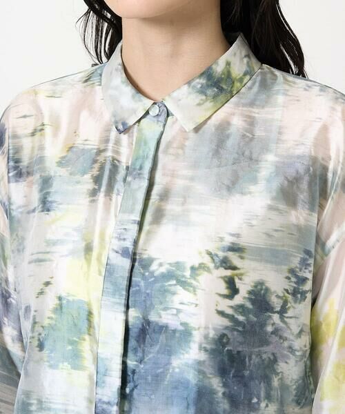 Maison de CINQ / メゾン ドゥ サンク シャツ・ブラウス | [セットアップ対応]カゴ染めブラウス | 詳細8