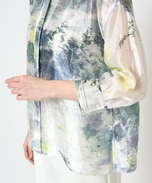 Maison de CINQ / メゾン ドゥ サンク シャツ・ブラウス | [セットアップ対応]カゴ染めブラウス | 詳細9