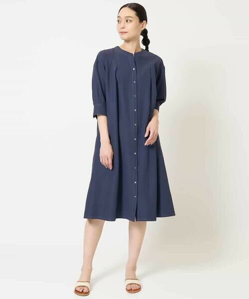 Maison de CINQ / メゾン ドゥ サンク ロング・マキシ丈ワンピース | タックデザインワンピース | 詳細11