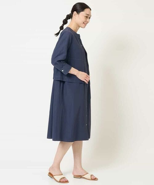 Maison de CINQ / メゾン ドゥ サンク ロング・マキシ丈ワンピース | タックデザインワンピース | 詳細13