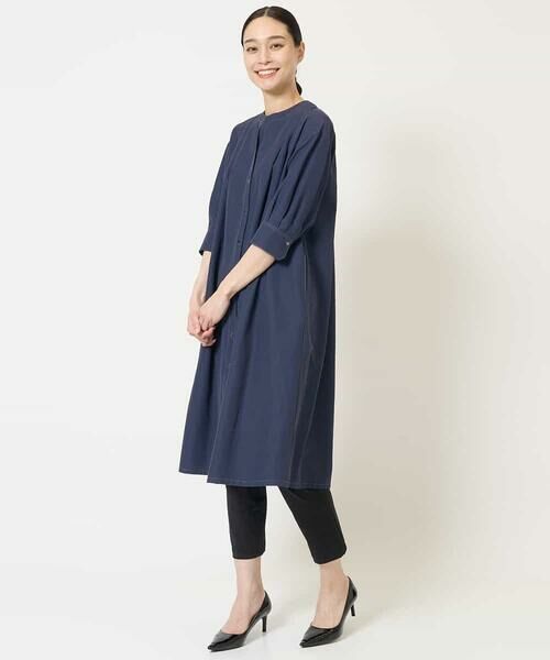 Maison de CINQ / メゾン ドゥ サンク ロング・マキシ丈ワンピース | タックデザインワンピース | 詳細17