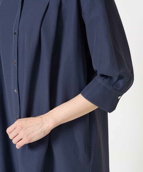 Maison de CINQ / メゾン ドゥ サンク ロング・マキシ丈ワンピース | タックデザインワンピース | 詳細4