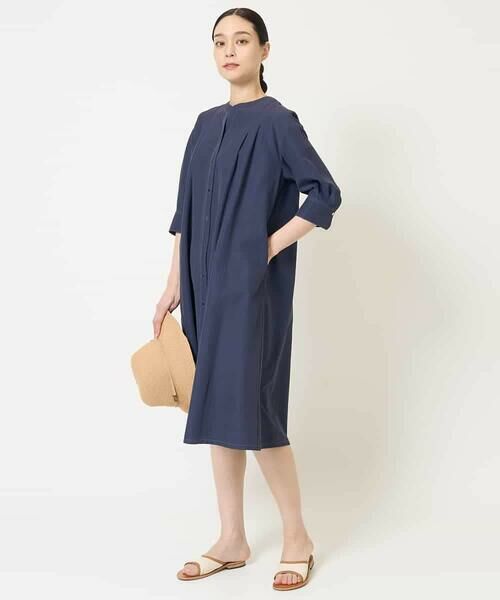 Maison de CINQ / メゾン ドゥ サンク ロング・マキシ丈ワンピース | タックデザインワンピース | 詳細8