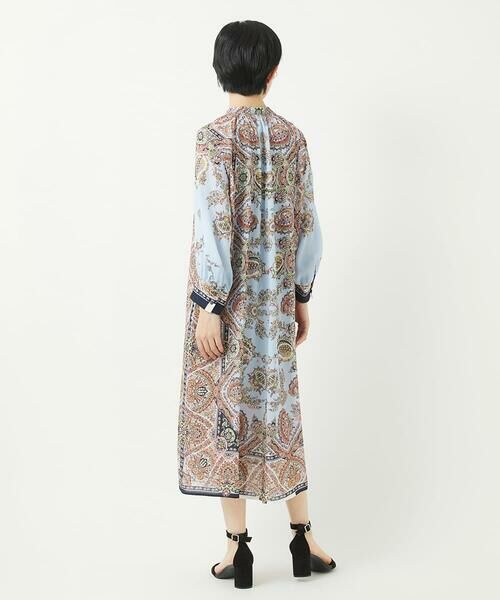 Maison de CINQ / メゾン ドゥ サンク ロング・マキシ丈ワンピース | RATTIオーナメントプリントワンピース | 詳細27