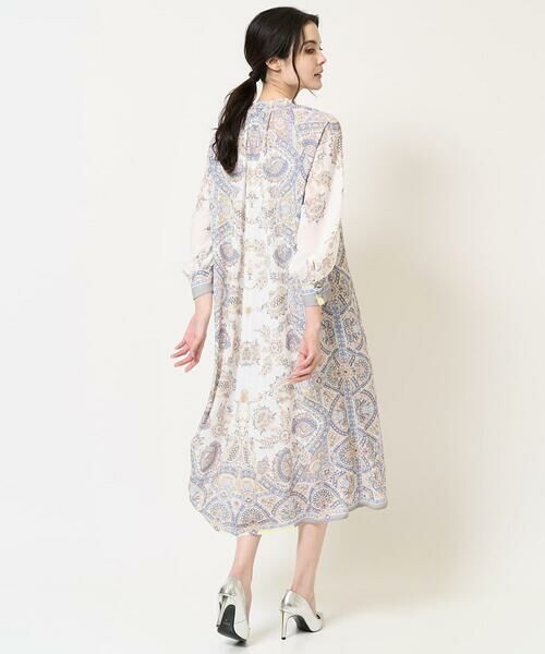 Maison de CINQ / メゾン ドゥ サンク ロング・マキシ丈ワンピース | RATTIオーナメントプリントワンピース | 詳細30