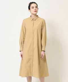 Maison de CINQ / メゾン ドゥ サンク ロング・マキシ丈ワンピース | [軽量･撥水･通気性]シャツワンピース