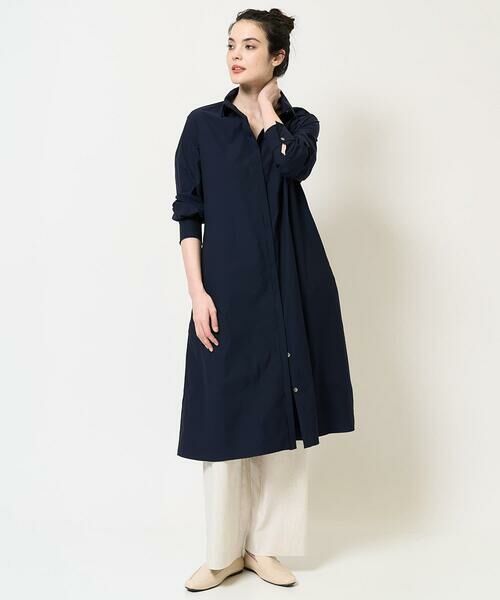 Maison de CINQ / メゾン ドゥ サンク ロング・マキシ丈ワンピース | [軽量･撥水･通気性]シャツワンピース | 詳細7