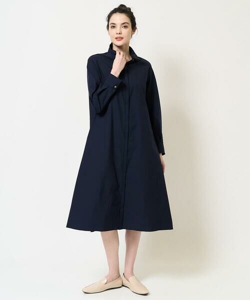 Maison de CINQ / メゾン ドゥ サンク ロング・マキシ丈ワンピース | [軽量･撥水･通気性]シャツワンピース | 詳細9