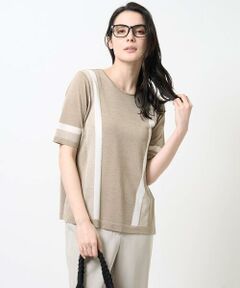 Maison de CINQ / メゾン ドゥ サンク ニット・セーター | 配色デザインニット