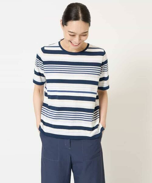 Maison de CINQ / メゾン ドゥ サンク ニット・セーター | マルチボーダーニット | 詳細1