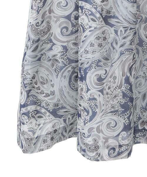 Maison de CINQ / メゾン ドゥ サンク ロング・マキシ丈スカート | [セットアップ対応]モダン更紗ペイズリースカート | 詳細17