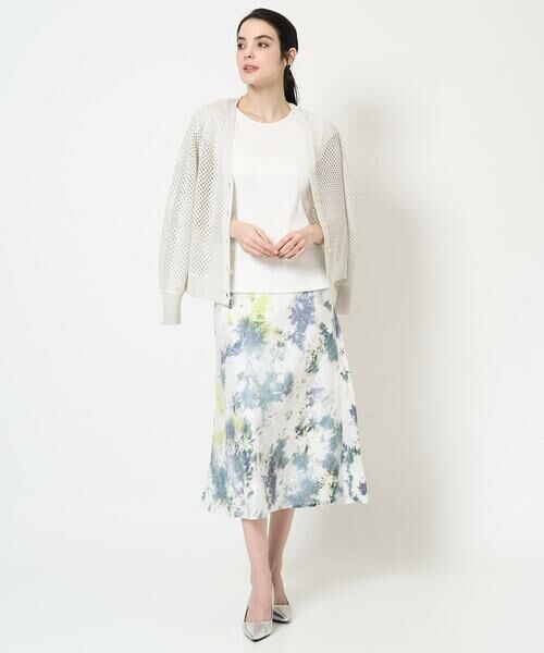 Maison de CINQ / メゾン ドゥ サンク ロング・マキシ丈スカート | [セットアップ対応]カゴ染めスカート | 詳細10