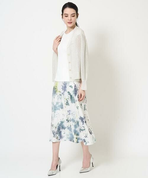 Maison de CINQ / メゾン ドゥ サンク ロング・マキシ丈スカート | [セットアップ対応]カゴ染めスカート | 詳細12