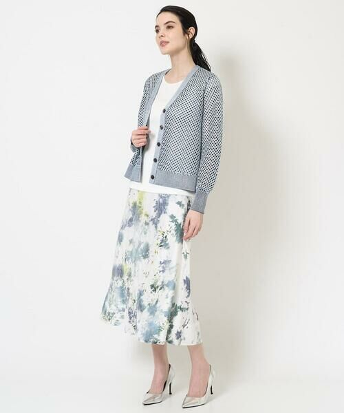 Maison de CINQ / メゾン ドゥ サンク ロング・マキシ丈スカート | [セットアップ対応]カゴ染めスカート | 詳細13