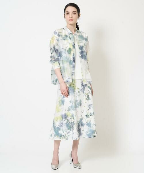 Maison de CINQ / メゾン ドゥ サンク ロング・マキシ丈スカート | [セットアップ対応]カゴ染めスカート | 詳細20