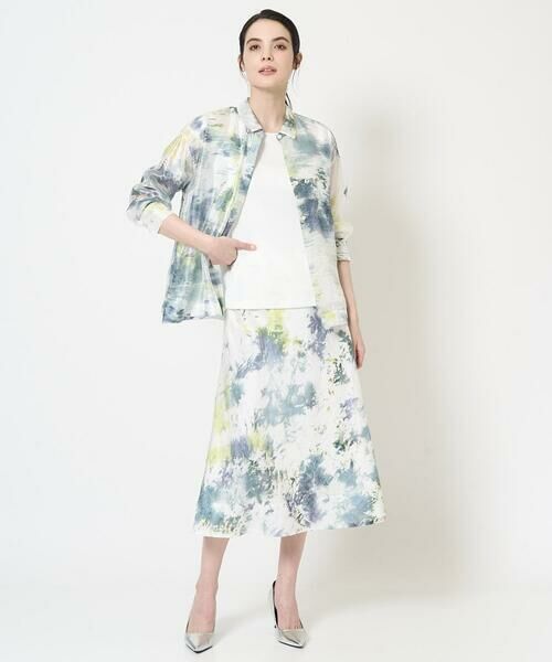 Maison de CINQ / メゾン ドゥ サンク ロング・マキシ丈スカート | [セットアップ対応]カゴ染めスカート | 詳細21