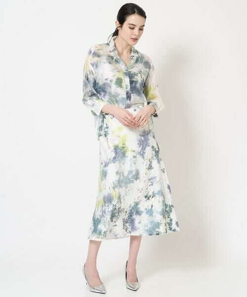 Maison de CINQ / メゾン ドゥ サンク ロング・マキシ丈スカート | [セットアップ対応]カゴ染めスカート | 詳細30