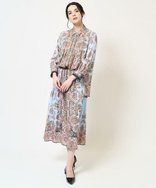 Maison de CINQ / メゾン ドゥ サンク ロング・マキシ丈スカート | RATTIオーナメントプリントスカート | 詳細22