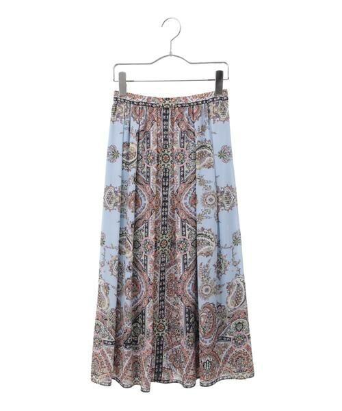 Maison de CINQ / メゾン ドゥ サンク ロング・マキシ丈スカート | RATTIオーナメントプリントスカート | 詳細30